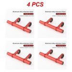 Tube d'extension de guidon en carbone pour vlo vtt, support de lampe de poche, lumire de sauna, support ...