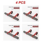 Tube d'extension de guidon en carbone pour vlo vtt, support de lampe de poche, lumire de sauna, support ...