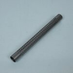 Tube perfor mitraillette pour silencieux de pot d'chappement moto 20x22x225mm