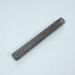 Tube perfor� mitraillette pour silencieux de pot d'�chappement moto 23x25x220mm