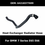 Tuyau d'�changeur de chaleur de valve d'eau, pour bmw s�rie 7 e65 e66, tuyau de radiateur d'eau, 64218377699 ...