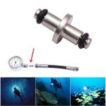 Tuyau haute pression pour la plonge sous - marine, 1 pice, embout en t, bobine a air, jauge a broches ...