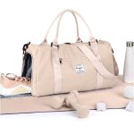 Twq - sac de sport femme homme sac de gym avec compartiment de chaussures et poche humide, sacs de voyage ...