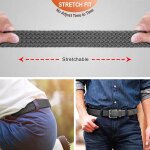 Tzf - ceinture elastique, ceinture hommetresse de golf ceinture tissus femme et homme, 35mm