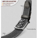 Tzf - ceinture elastique, ceinture hommetresse de golf ceinture tissus femme et homme, 35mm