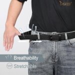 Tzf - ceinture elastique tresse ceinture tissu elastique extensible etirable pour homme et femme unisexe ...