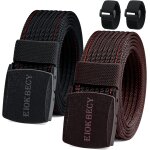 Tzf - ceinture homme en toile, ceinture nylon rglable golf, ceintures plastique pour passage rapide ...
