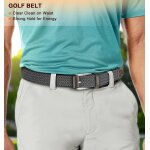 Tzf - ceinture homme, tresse de golf ceinture tissus femme et homme ceinture elastique 35mm