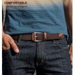 Tzf - ceinture homme, tresse de golf ceinture tissus femme et homme ceinture elastique 35mm