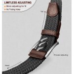 Tzf - ceinture homme, tressée de golf ceinture tissus femme et homme ceinture elastique 35mm Tzf - ceinture homme, tressée de golf ceinture tissus femme et homme ceinture elastique 35mm