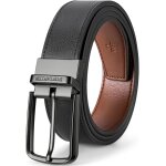 Tzf - ceinture rversible en cuir pour homme - 3, 5 cm - pour pantalon de golf dcontract et de costume ...
