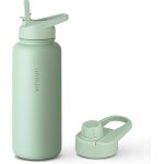 Tzf - gourde isotherme 1l - gourde inox avec paille et ouverture pour boire - etanche, sans bpa, reutilisable ... Tzf - gourde isotherme 1l - gourde inox avec paille et ouverture pour boire - etanche, sans bpa, reutilisable ...