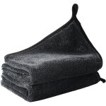 Tzf - kingsheep lot de 2 chiffons de séchage en microfibre ultra absorbants gris 60 x 50 cm 650 g / m ... Tzf - kingsheep lot de 2 chiffons de séchage en microfibre ultra absorbants gris 60 x 50 cm 650 g / m ...
