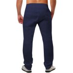 Tzf - pantalon coton lin homme dcontracts de plage lger et casual yoga pants avec cordon elastique ...