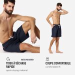Tzf - short de bain homme, séchage rapide avec filet intérieur, maillot de bain homme piscine, poches ... Tzf - short de bain homme, séchage rapide avec filet intérieur, maillot de bain homme piscine, poches ...