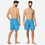 Tzf - short de bain homme, schage rapide avec filet intrieur, maillot de bain homme piscine, poches ...