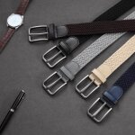 Tzf - unisex ceinture elastique homme, ceinture tresse extensible pour hommes et femmes, ceinture de ...
