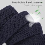 Tzf - unisexe ceinture tresse elastique homme ceinture elastique de golf ceinture tissus extensible ...