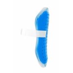 Uhlsport super lite prot�ge tibias blanc / bleu m
