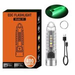 Uit - porte - clés lampe de poche led uv aste de type c, lanterne de poche de camping etanche, torche ... Uit - porte - clés lampe de poche led uv aste de type c, lanterne de poche de camping etanche, torche ...