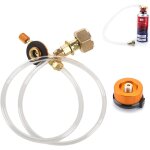 Ulteronixshop - adaptateur bouteille gaz, adaptateur de recharge de gaz, convient pour diverses activit�s ...
