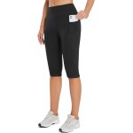 Ulteronixshop - baleaf leggings femme courts au genou legging de sport taille haute pantalons de yoga ...