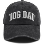 Ulteronixshop - dog dad chapeaux pour hommes, casquette de baseball r�glable en coton brod� 3d pour amoureux ...