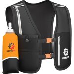 Ulteronixshop - gilet running - gilet r�fl�chissant & sac a dos r�glable avec porte - t�l�phone, pochette ...