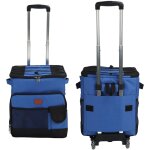 Ulteronixshop - glaci�re avec roues, 35l sac isotherme a roulettes de grande capacit� tissu oxford feuille ...