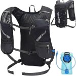Ulteronixshop - sac a dos gilet de hydratation pour course a pied avec poche a eau 1, 5l, l�ger respirant ...