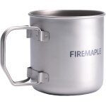 Ulteronixshop - tasse de camping en titane portable ultral�ger 300ml cafeti�re pour randonn�e pique - ...