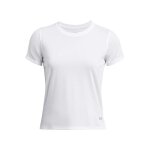 Under armour - women's launch shortsleeve - t - shirt de running taille s, blanc