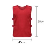 Uniformes d'�t� en maille sans manches, gilet d'�quipe de football respirant, gilet de campagne publicitaire, ...