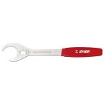 Unior cl� de p�dalier ouverte encoches cyclisme, rouge, 16 notch