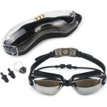 Unisex lunette de natation piscine anti - uv brume waterproof r�glable lunette goggle