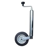 Unitec 10372 roue jockey avec manivelle 48 mm Unitec 10372 roue jockey avec manivelle 48 mm