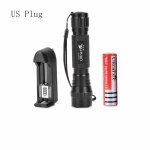 Us set 5 mode ultrafire wf - 501b led lampe de poche tactique edc lampe de travail lampe rechargeable ...