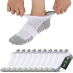 Utigh - lot 10 chaussettes de sport homme femme socquette running basses courtes coton