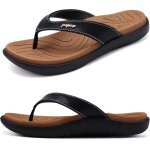 Utigh - tongs femme mode orthopdique cuir confortable soutien vote plantaire tongue legere yoga mat ...