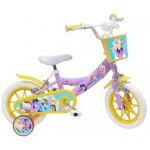 V�lo 12 pouces mon petit poney avec roulettes, panier et sonnette