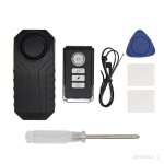 Vlo alarme avec tlcommande 113db fil anti - vol vibration moto vlo alarme etanche 7 rglable facile ...