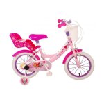 Vélo pour enfants paw patrol - filles - 14 pouces - rose - deux freins e main Vélo pour enfants paw patrol - filles - 14 pouces - rose - deux freins e main