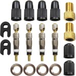 Valve presta v�lo - kit de r�paration blitzventil 18 pi�ces avec joints et inserts - set de remplacement ...