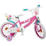 Velo 16 pouces peppa pig 5 / 7 ans stabilisateur Velo 16 pouces peppa pig 5 / 7 ans stabilisateur