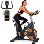 Vlo d'appartement - mettlematic avec bluetooth, rsistance magntique - vlo de fitness d'intrieur ...