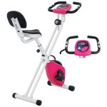 V�lo d'appartement pliable - collaboration aosom. fr x ffhandball - 8 niv. r�sistance magn�tique r�glable ...
