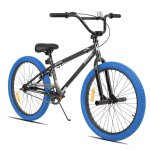 V�lo bmx 24 pouces enfant joystar ¿ freestyle filles 8 - 12 ans, d�butant, cadre acier, pegs, pneus ...