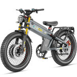 V�lo electrique aniioki a9 pro max - double moteur 5400 w - 60v 70 ah batterie amovible - pneus 26 ; ...