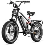 V�lo electrique eahora terra, 1500w 48v15ah, 50 km / h, pneus tout - terrain 20 pouces x 4, 0 pouces, ...
