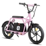 V�lo electrique enfant joystar starmoto 16 pouces, 250w, 25 km / h, autonomie 24 km, avec sac de rangement ...